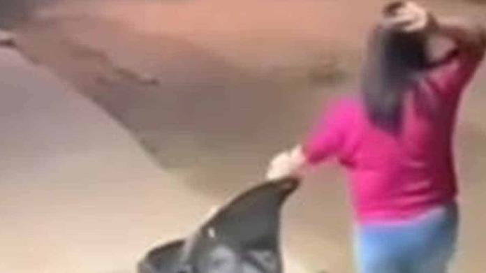 Le roban bebé a mujer por distraída Le roban bebé a mujer por distraída