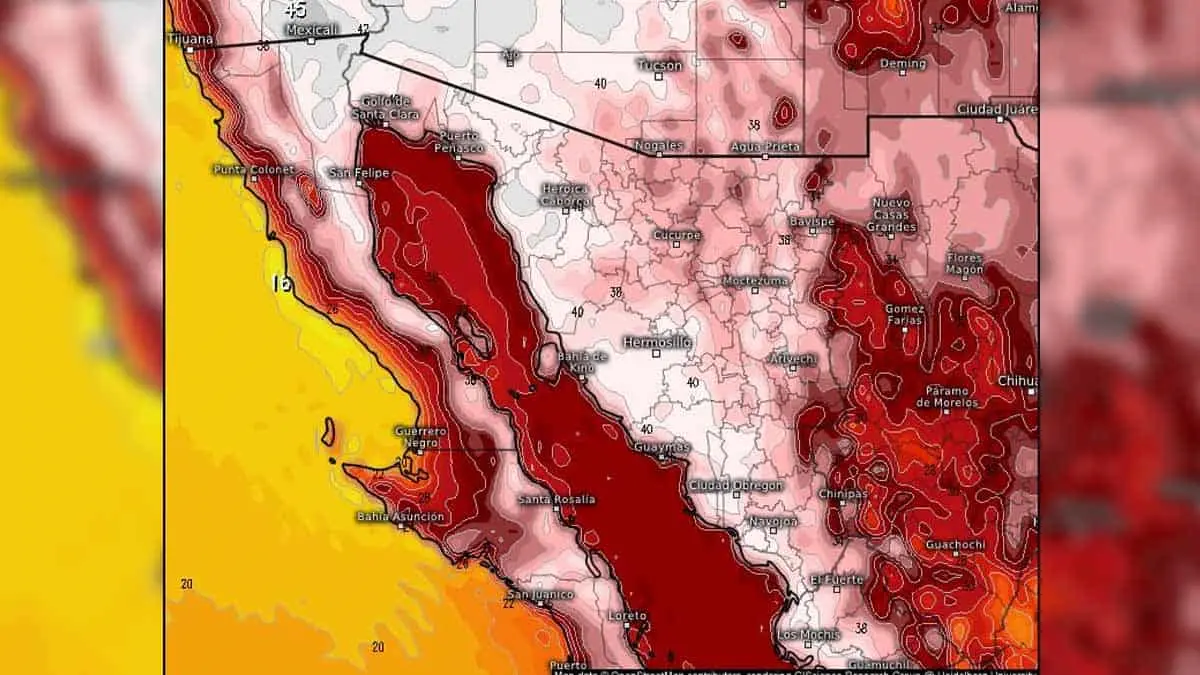 CLIMA EN SONORA. Seguirán las lluvias en el estado... pero calor no cede