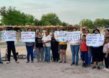 En Navojoa protestan habitantes de Tierra Blanca por falta de agua potable; afirman que se incumple con la OMS