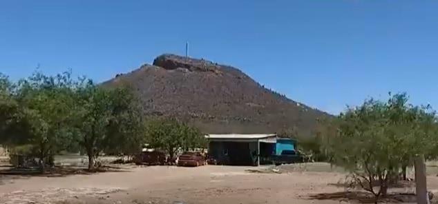 Cerro de Bayájorit en Etchojoa; dador de poderes, pero a un alto precio