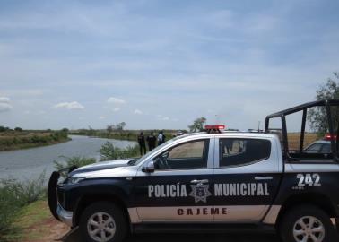 Flota cadáver en el Canal Alto de Cajeme 