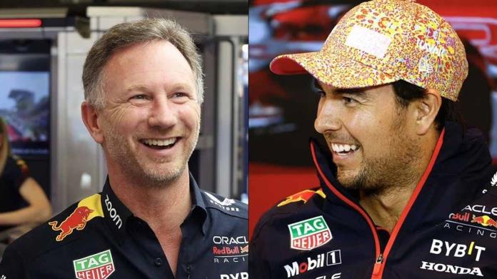 ¿“Checo” Pérez reclamó o bromeó con Christian Horner? ¿“Checo” Pérez reclamó o bromeó con Christian Horner?