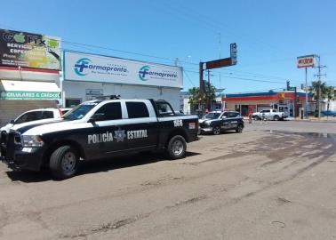 Asaltan farmacia en pleno Centro de Ciudad Obregón