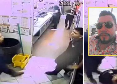 VIDEO | Buscan a tipo que agredió a golpes a jovencito de 15 años en un negocio de comida rápida VIDEO | Buscan a tipo que agredió a golpes a jovencito de 15 años en un negocio de comida rápida