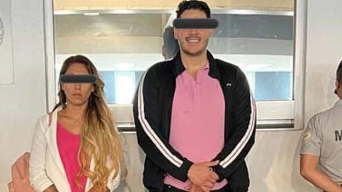 Detienen en AICM a pareja son 12 kilos de metanfetaminas Detienen en AICM a pareja son 12 kilos de metanfetaminas