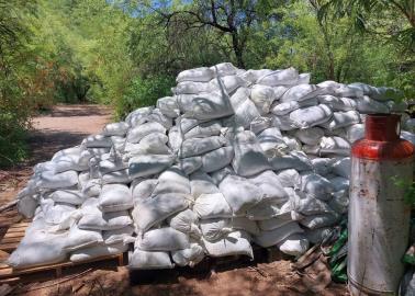 Incautan narcolaboratorio en Quiriego, Sonora