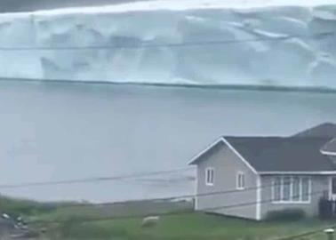 VIDEO | Cambio climático. Se desprende gigantesco iceberg en Canadá