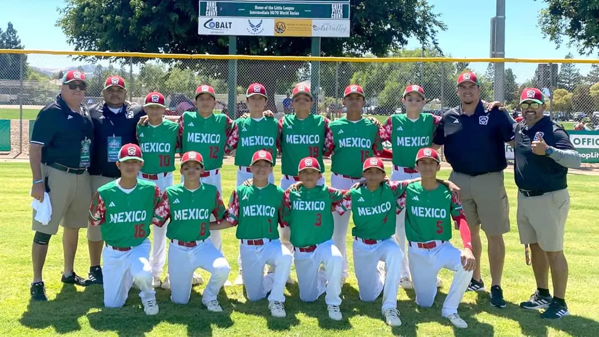 Representado por Navojoa, México va por el título mundial de Ligas Pequeñas de Beisbol