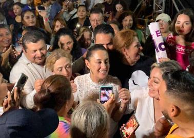 Miles de navojoenses reciben a Sheinbaum