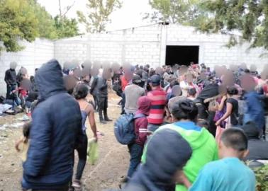 Rescatan a casi 500 migrantes en Puebla, la mayoría son niños