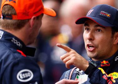 "Checo" Pérez: sigue la polémica del carro diferente de Max Verstappen