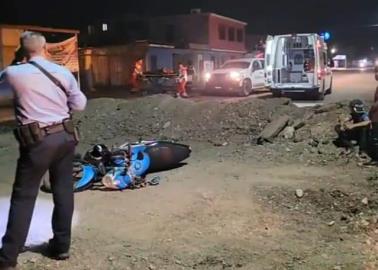 En Cajeme se accidentan motociclistas en la 410