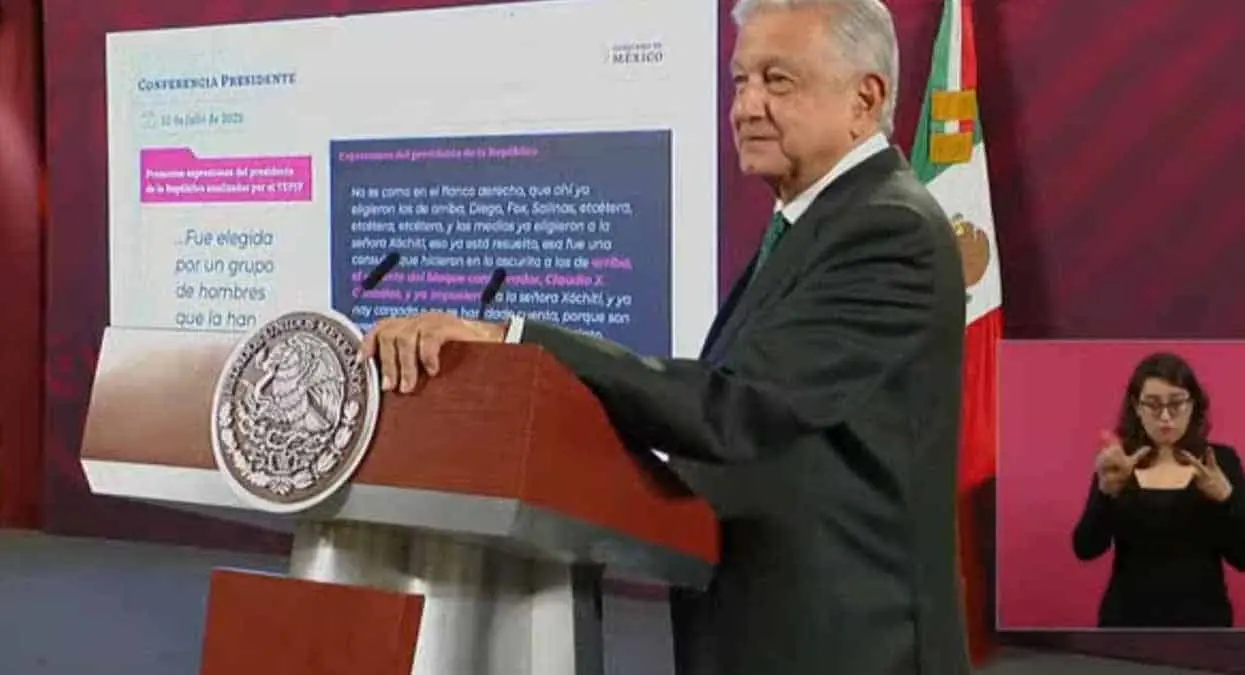 López Obrador señala que la migración ha disminuido
