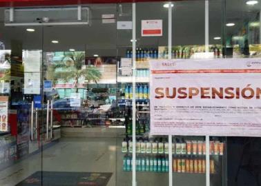 Cofepris suspende 23 farmacias por esta razón