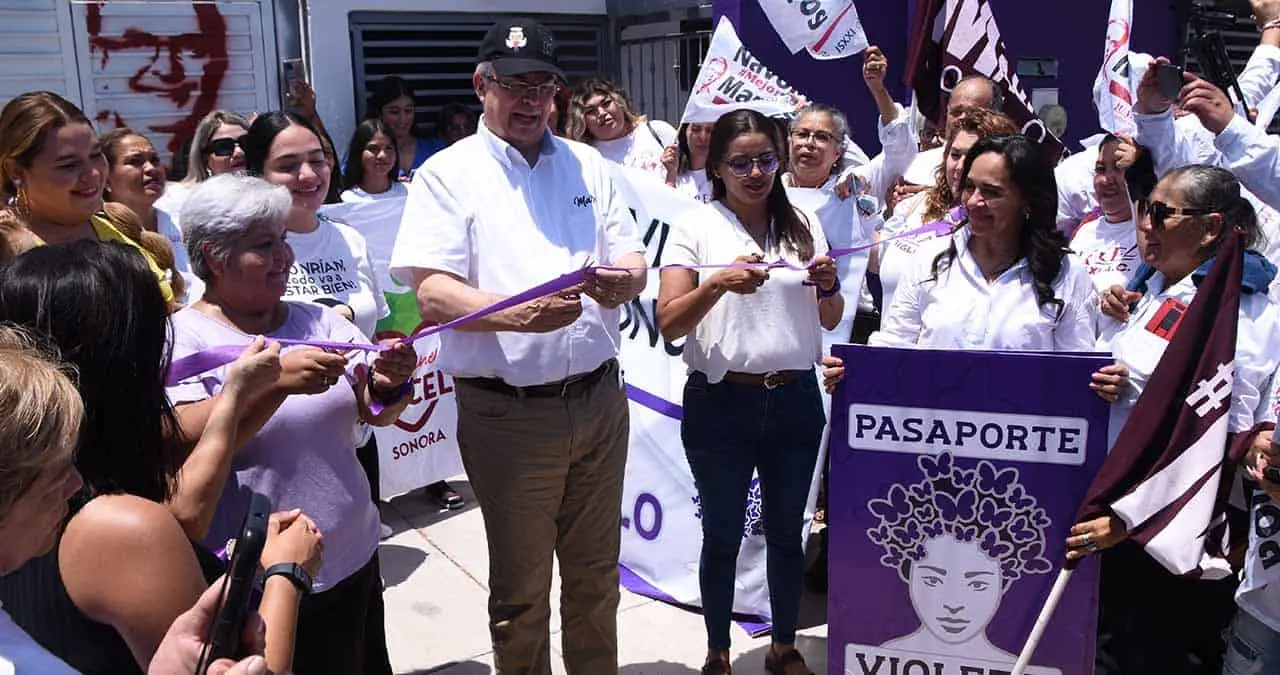 Marcelo Ebrard visita Ciudad Obregón; dijo sentirse seguro de que la gente decida