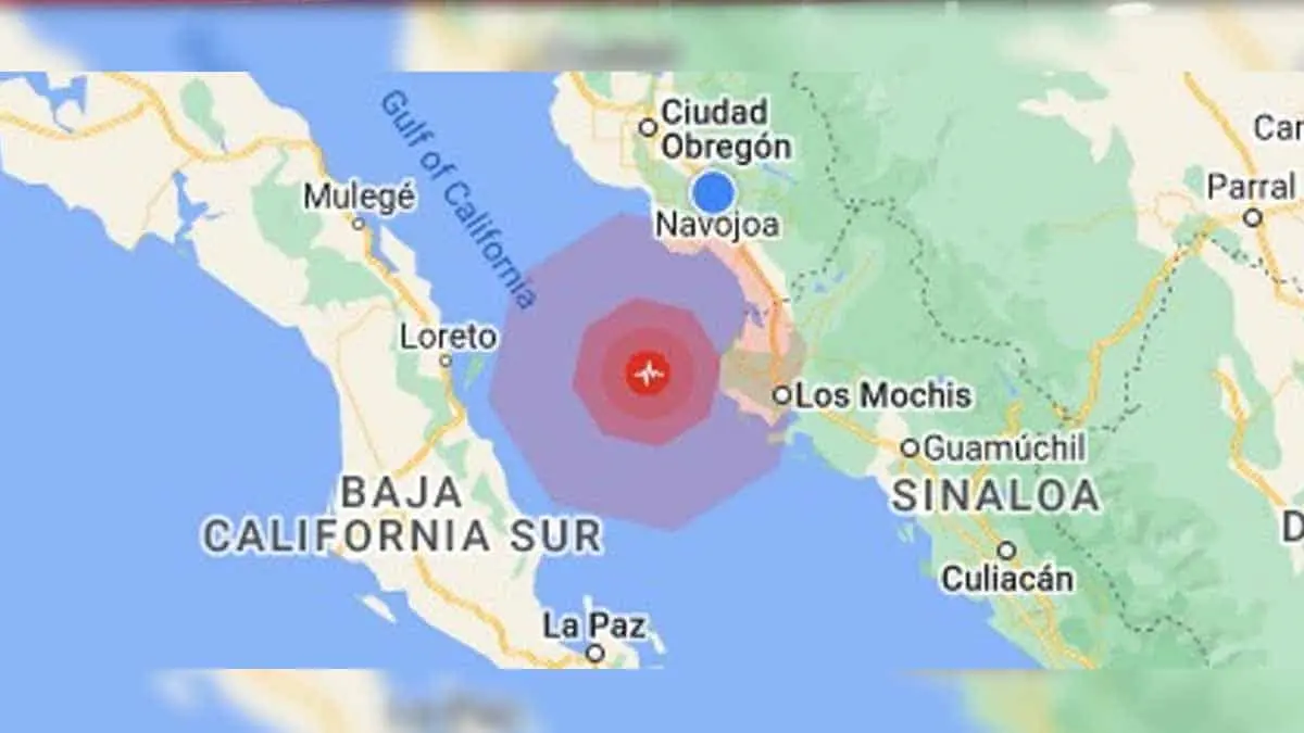 Temblor en Huatabampo sorprende a sus habitantes