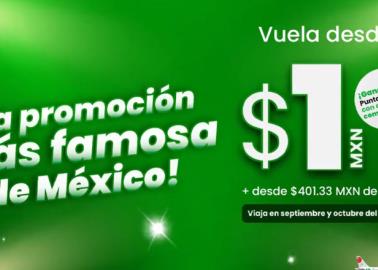 Viva Aerobús remata vuelos desde 1 peso a destinos nacionales. Aquí las condiciones Viva Aerobús remata vuelos desde 1 peso a destinos nacionales. Aquí las condiciones