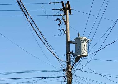 En Cajeme se manifiestan por la falta de luz