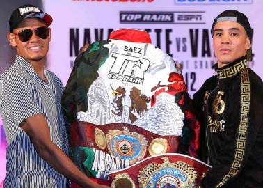 Encontronazo de box: Emanuel "Vaquero" Navarrete enfrenta a Óscar Valdez