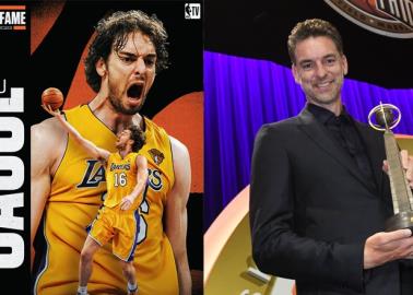 Pau Gasol se convierte en el primer español en entrar al Salón de la Fama de la NBA