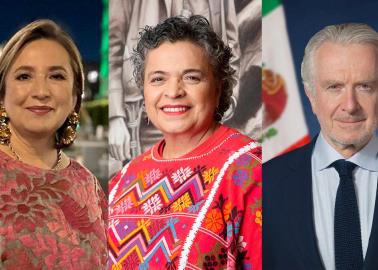 Xóchitl Gálvez, Beatriz Paredes y Santiago Creel pasan a la fase tres del Frente Amplio por México