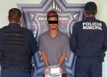 Capturan a tipo con droga en la colonia Real Campestre de Ciudad Obregón Capturan a tipo con droga en la colonia Real Campestre de Ciudad Obregón