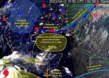 Clima en Sonora. ¿“Hilary” tocará tierra sonorense?; esto dice la Conagua Clima en Sonora. ¿“Hilary” tocará tierra sonorense?; esto dice la Conagua