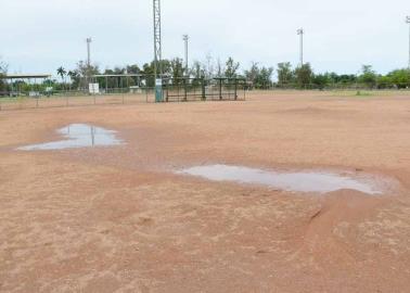 Lluvia impide actividad deportiva en Cajeme