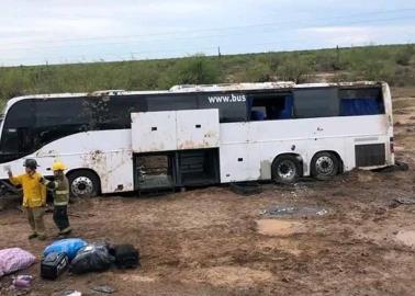 Autobús sufre accidente en el tramo Obregón-Guaymas