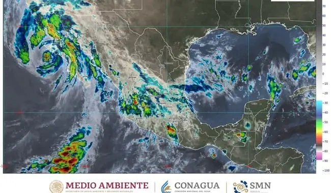 Hilary toca tierra en San Quintín, Baja California; continúan sus efectos en varios estados