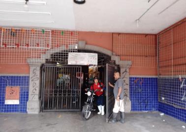 Mercajeme cierra sus puertas ante fuerte lluvia