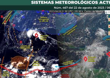 Tormenta tropical "Harold" impactará hoy en México; estos serán los estados más afectados