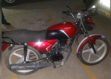 Localizan moto robada en Ciudad Obregón Localizan moto robada en Ciudad Obregón
