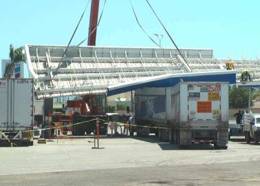 Parecía huracán: daña gasolinera