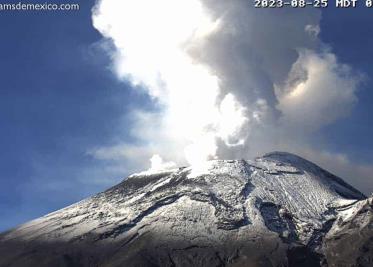 El Popocatépetl entra en actividad; Cenapred lo está monitoreando El Popocatépetl entra en actividad; Cenapred lo está monitoreando
