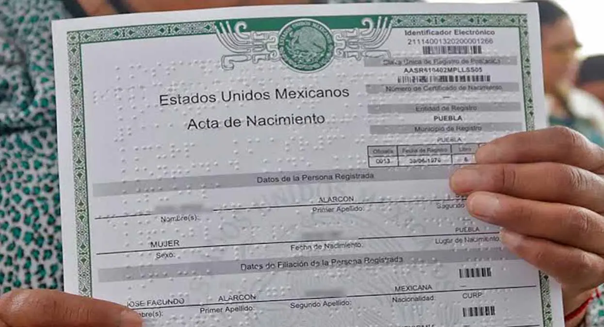 Así puedes tramitar tu acta de nacimiento desde casa