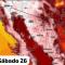 Clima en Sonora: se prevé un aumento en les temperaturas por encima de los 45°C