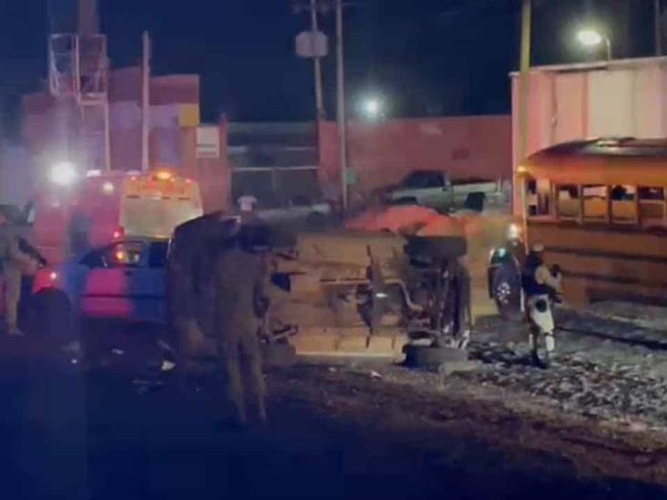 VIDEO | Se registra fuerte accidente en Carretera Internacional VIDEO | Se registra fuerte accidente en Carretera Internacional