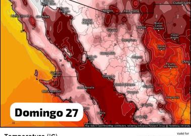 Clima Sonora: calor y lluvia persistirán este domingo en algunos municipios de la entidad