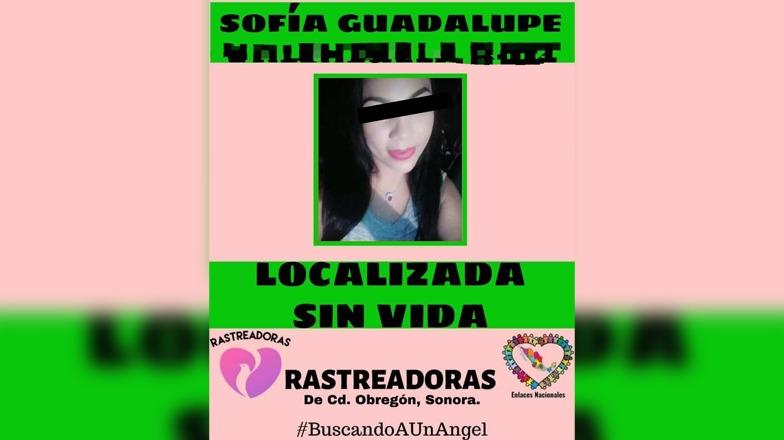 Identifican a uno de los cuerpos encontrados en Cajeme; era mujer Identifican a uno de los cuerpos encontrados en Cajeme; era mujer