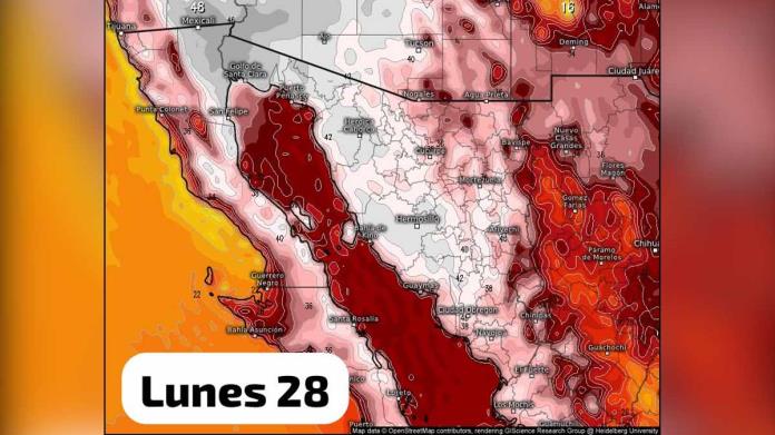 Clima en Sonora: ¡Tome precauciones!, arranca semana con temperaturas muy altas Clima en Sonora: ¡Tome precauciones!, arranca semana con temperaturas muy altas