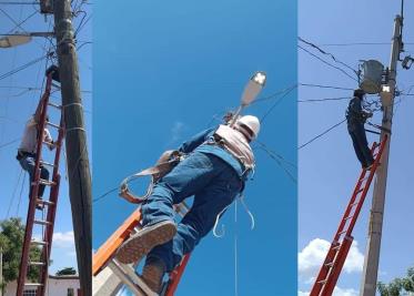 En Navojoa revisan estado de luminarias En Navojoa revisan estado de luminarias