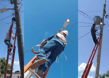 En Navojoa revisan estado de luminarias