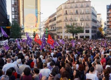 En Madrid marchan en apoyo a Jennifer hermoso En Madrid marchan en apoyo a Jennifer hermoso