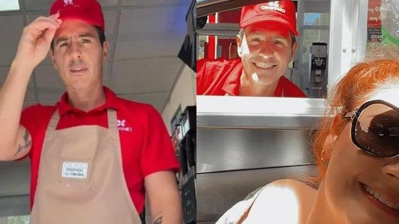 Captan a actor Mauricio Ochmann atendiendo en una cafetería famosa en Sonora Captan a actor Mauricio Ochmann atendiendo en una cafetería famosa en Sonora