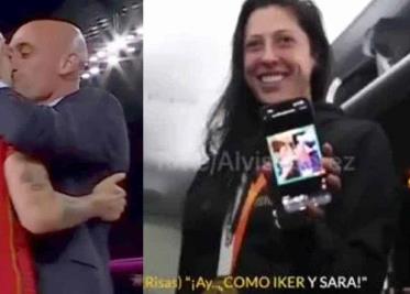 VIDEO | Jennifer Hermoso, ¿feliz tras beso con Rubiales? VIDEO | Jennifer Hermoso, ¿feliz tras beso con Rubiales?