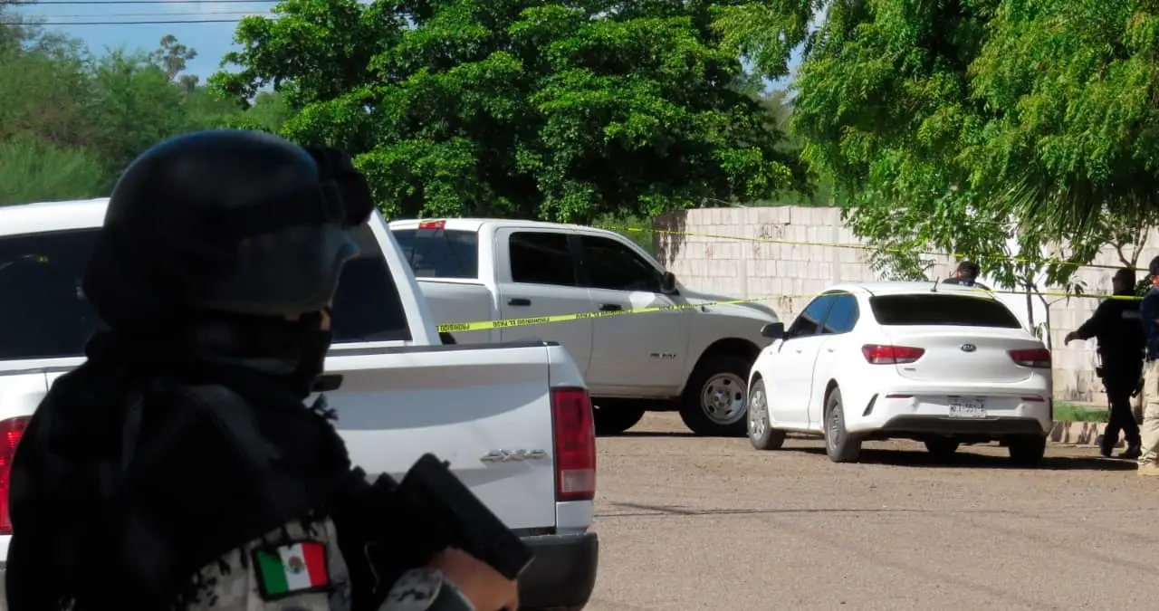 Cateo termina en balacera en Cajeme