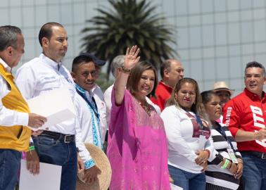 Ceci Flores respalda a Xóchitl Gálvez tras entrega de Constancia del Frente Amplio por México