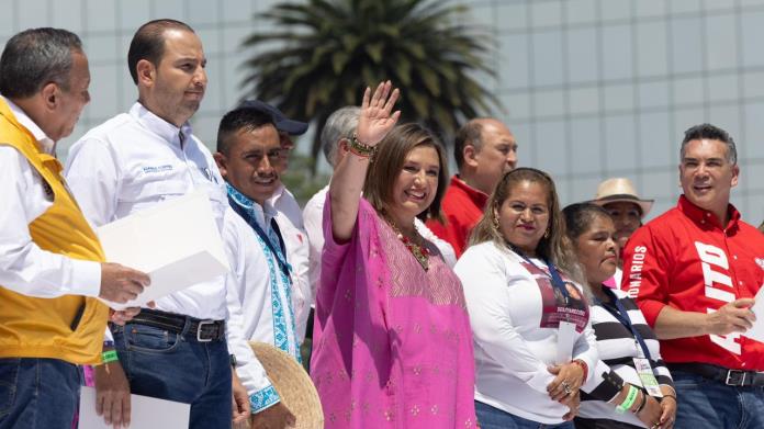 Ceci Flores respalda a Xóchitl Gálvez tras entrega de Constancia del Frente Amplio por México