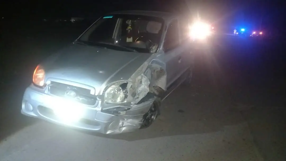 Reportan grave a motociclista tras accidente en Cajeme